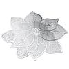 Hollow Flower Placemat Table Mat Cup Plate Pad Coaster Anti-skid Holiday Decor CDN