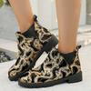 Women's Shoes 2024 Hot Sale Plus Size Women's Boots Fashion Printing Modern Boots Women High Quality Slip-on Naked Boots Zapatos