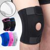 Knee Brace Supports Knee Anti-slip Adjustable Wraparound Compression Patella Lateral Stabilization for Ligament Injuries