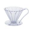 Sanyo Sangyo CAFEC Tritan Flower Dripper CUP4 (2-4 Cups), Clear, TFD-4