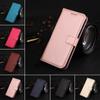 Leather Flip Wallet Case For Samsung Galaxy S22 Plus S21 FE A10 A12 A20e A31 A02s A40 A41 A50 A51 A52 A70 A71 A21s A3 A5 A6 A7 A8 Protect Cover