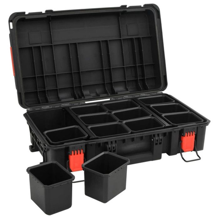 Portable Black Carrying Case 56.5x34x16 Cm PP