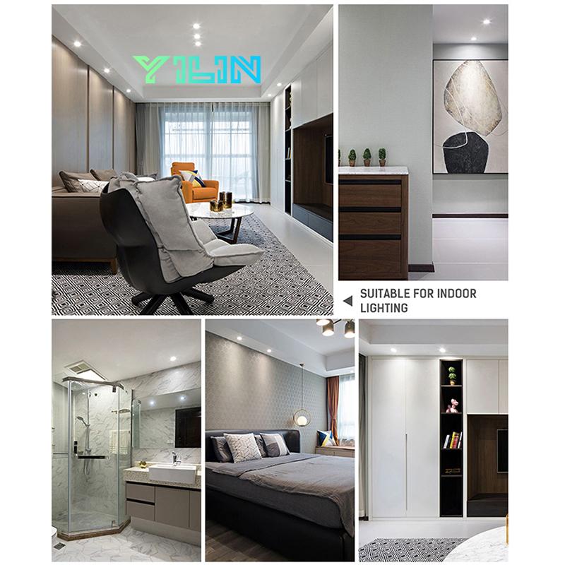 6W 9W 12W 18W LED Downlight 220V Ceiling Light Recessed Down Light Round Panel Lamp LED Spot Light Cold Warm White Neutral Light