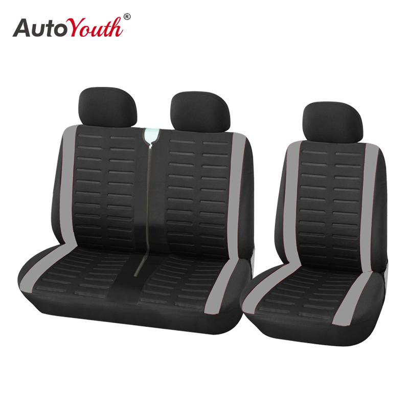 1+2 Seat Covers Car Seat Cover for Transporter/Van