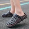 Fashion New Slippers Men Comfortable Beach Sandals Men 2024 Summer Casual Anti Slip Outdoor Hollow Breathable Clogs Sandals for Men