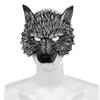 Mysterious Wolf Head Mask Soft PU Foam Halloween Headgear New Werewolf Mask Halloween Cosplay