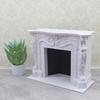 Mini Fireplace Model Toy for 1:12 Doll Houses Realistic Pretend Play Display Fireplaces European Style Hearth Model Accessories Photography Prop