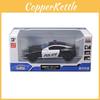 Martin 132 Aston Alloy Car Model Police Car With Sound Light For Collector