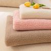 Thickened Wool Velvet Sofa Cover Winter Warm Living Room Sofa Backrest Armrest Cushion Soft Non -Slip Dustproof Decorative Cover