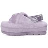 Slipper Series Plush Lazy Fashion Sandals Women Footwear Misty-Purple 1135237-JGL