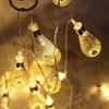 20led Battery Operation Led String Metal Drip String Lights Patio Wedding Party Christmas Light