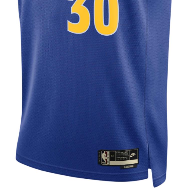 Nike NBA Golden State Warriors Stephen Curry Dri-FIT Jersey Blue Unisex Streetwear DO9446-497