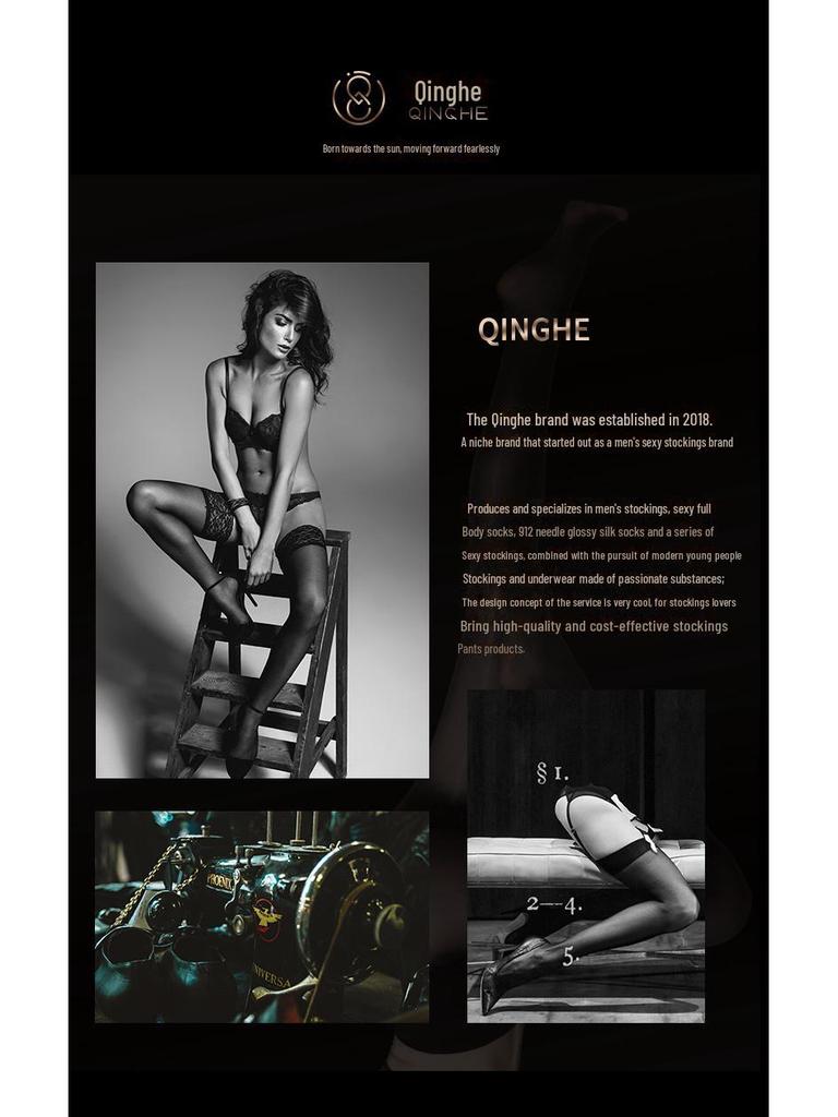 Qinghe 2022 Men's Warm Pants with Zipper: Stylish, Sexy, and Functional.