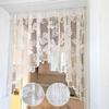 Short Kitchen Curtains Curved Half Curtain Fashion Window Curtain Window Scarf