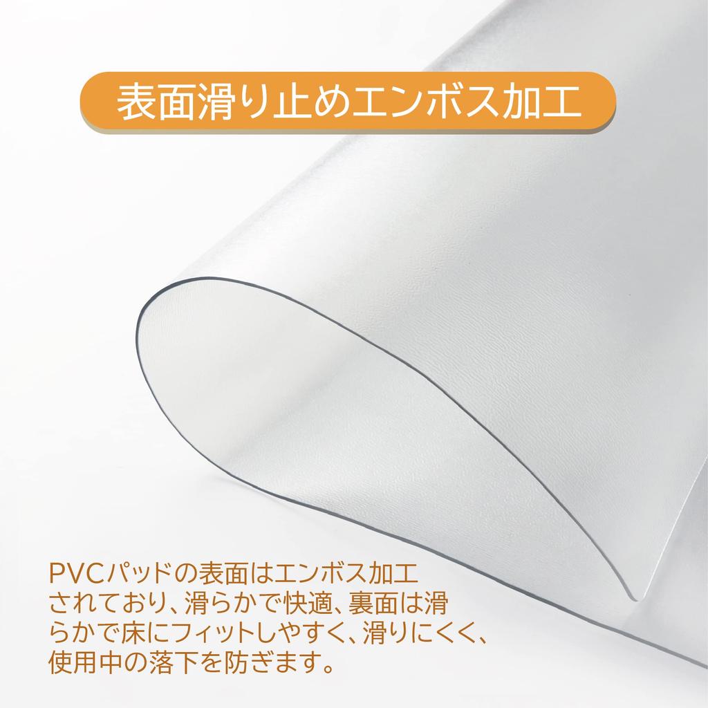 Kitchen Transparent PVC Floor Floor Waterproof and Stain Easy To Compatible with Floor Kitchen Refrigerator Table Thickness 1mm Mat, Wipeable, Mat,