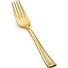 160 Silverware Set Disposable Flatware 80 Plastic Forks 40 Plastic Spoons 40 Cutlery Knives Heavy Duty for Party Bulk Pack Gold