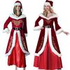 Dress Costumes Christmas Santa Claus Adult Women Lady Xmas Holiday Party Cosplay