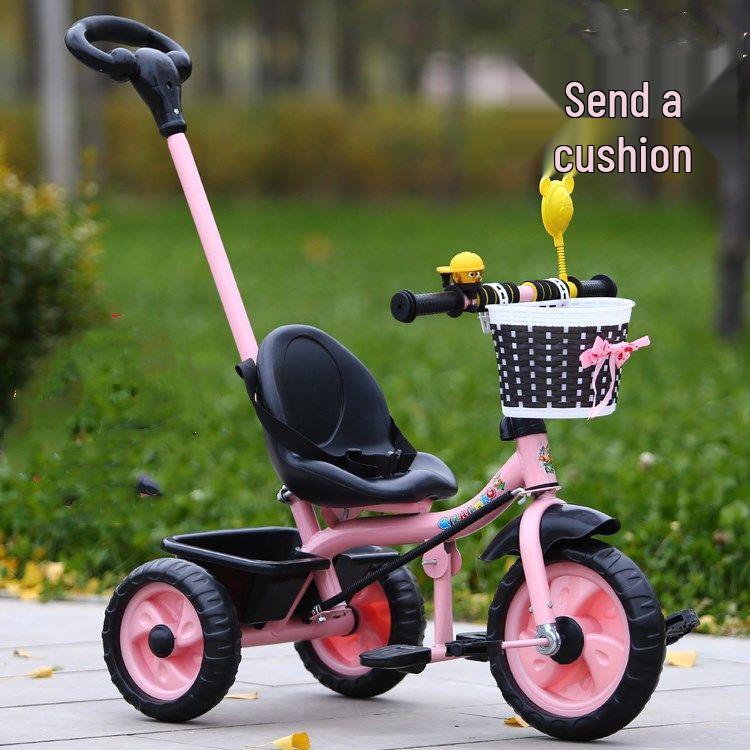Lightweight Pedal Car Tricycle for Kids Aged 1-5 – Outdoor Stroller/Bicycle