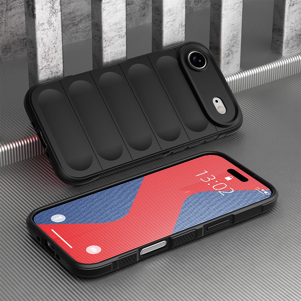 KEYSION Shockproof Matte Phone Case for iPhone 17 Pro Max 2025 Anti-skid Soft Silicone Phone Back Cover for iPhone 17 17 Air