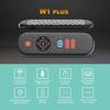 NEW W1 PLUS Air Mouse Remote Control 2.4G RF Wireless Mini Voice Control Keyboard Smart Gyroscope Keyboard Sense Anti-loss IR for Android TV Box