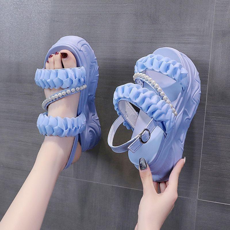 Women's Sandals New Summer Sports Fashionable Stylish Versatile Casual Niche Platform Increased Platform
