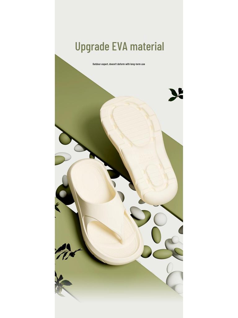2025 New Thick-Soled EVA Summer Flip-Flops for Men & Women