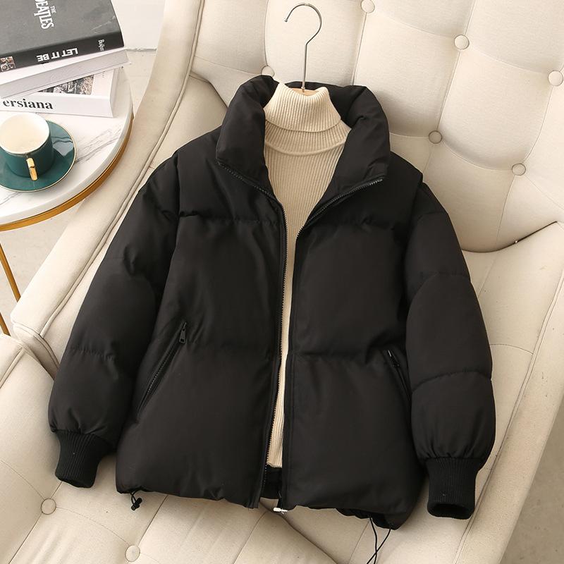 2025 New Down Cotton-padded Clothing Women's Short Bread Clothing Thickened Warm Cotton-padded Clothing Winter Jacket Student Cotton-padded Jacket