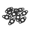 20 Pcs Turbo Oil Drain Gasket Turbocharger Oil Return Feed Flange Gasket Set for T3 T4 Turbocharge Gasket Paper