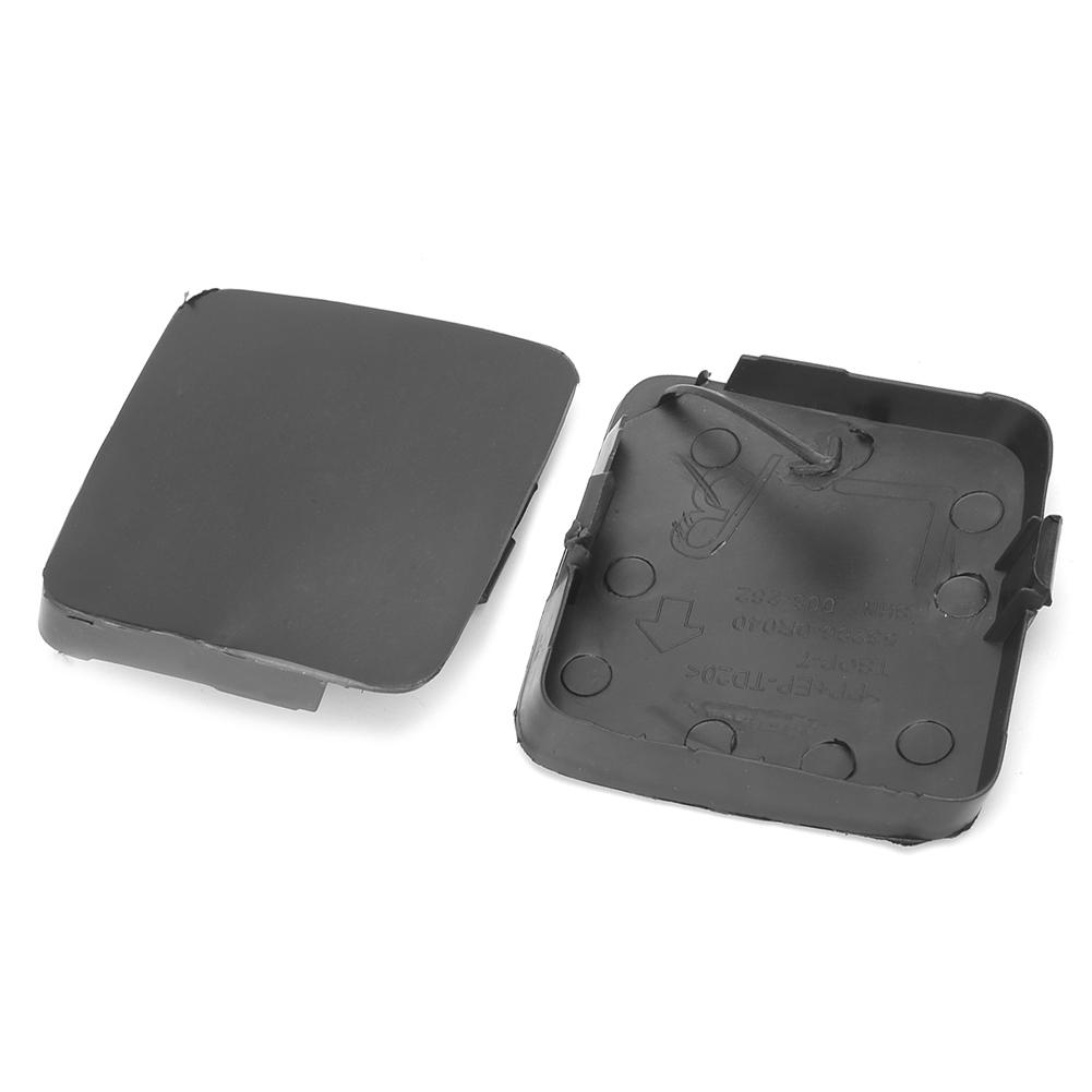 2pcs Front Bumper Trailer Tow Hook Eye Cover Cap 53286 0R907 Fits for Toyota RAV4 2009 2012