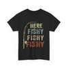 Fishing Shirt, Fishing Rod Fishing Season Lovers Women Men Vintage Shirt