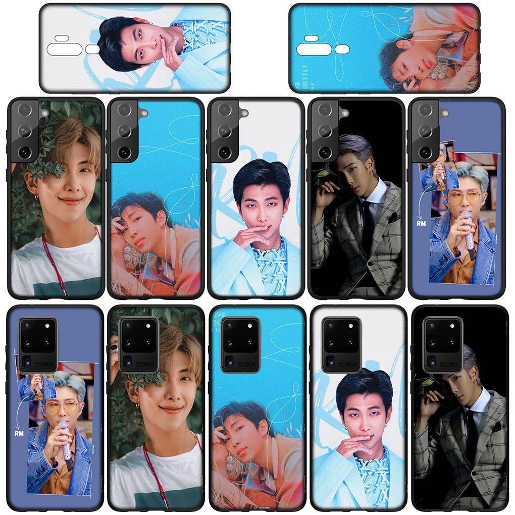 For Samsung Galaxy S24 S23 iPhone 16 15 14 Xiaomi Redmi Note 13 12 11 10 8 Plus 9 Pro Max X XR 14CPhone Case Nam Joon Kim RM Kpop OPPO Huawei Cover
