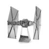 Star Wars 3D Metal Puzzle Series: Millennium Falcon, R2-D2, TIE Fighter Assembly Model - Perfect Birthday Gift