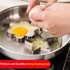 Heart-Shaped Omelette Mold | Stainless Steel | Creative and Innovative | Perfect Fried or Poached Eggs
