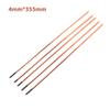 5Pcs Air Carbon Arc Gouging Rods Graphite Electrode Rod For Dc Gas Gouging Gun