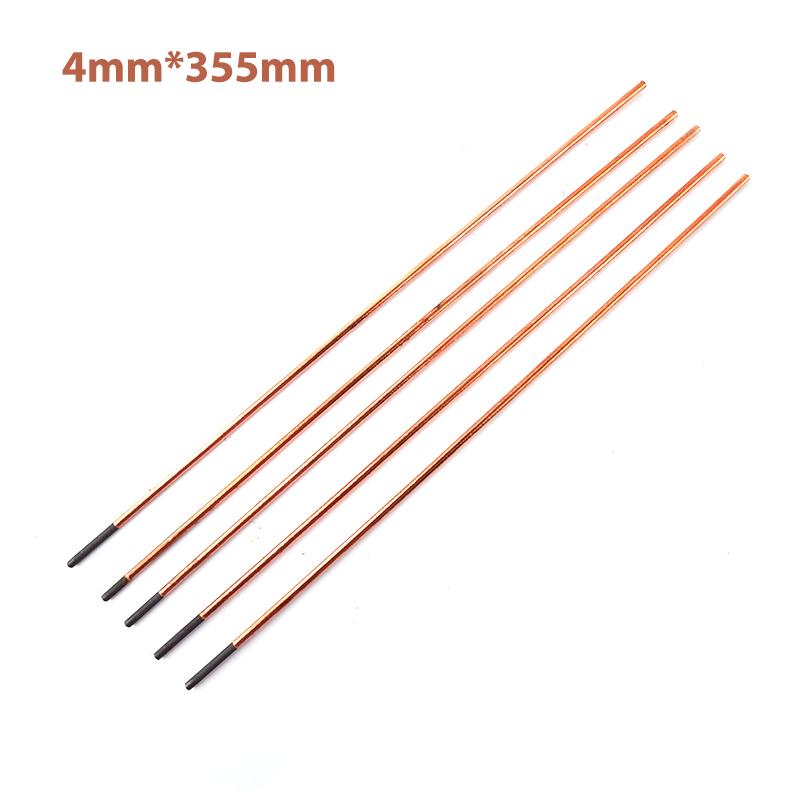 5Pcs Air Carbon Arc Gouging Rods Graphite Electrode Rod For Dc Gas Gouging Gun