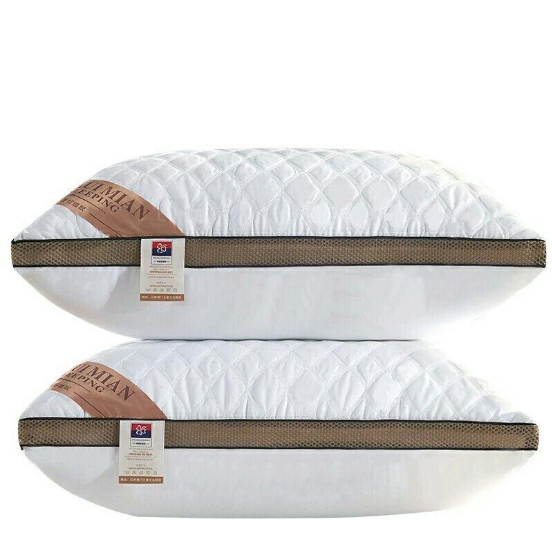Household Pillow Hotel Pillow Cores Neck Protection Single Pillow Core Student Adult Sleeping Pillow