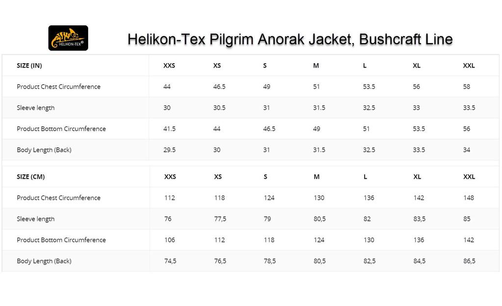 HELIKON-TEX PILGRIM ANORAK JACKET (JP, Alphabet, L, Taiga Green)