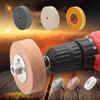 Round Shape Abrasive Metal Cotton Rotating Tool Polishing Pad Grinder Grinding Disc Grinding Wheel