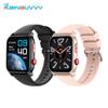 Rainbuvvy HT23 Bluetooth Smart Bracelet 1.83inch IPS 240x296 IP68 Waterproof BLE5.0 Battery 300mAh Heart Rate Flashlight Android Smartwatch