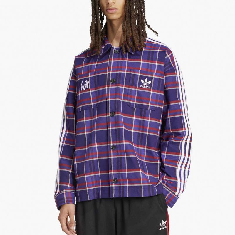 Adidas X KoRn Overshirt Multicolor Men Streetwear JG1334