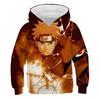 2023 New Naruto Hoodie Animation Kids 3D Printed Fashion Sweatshirts Boys Girls Kids Pullovers Street Wear Coats 3-14 Years Old