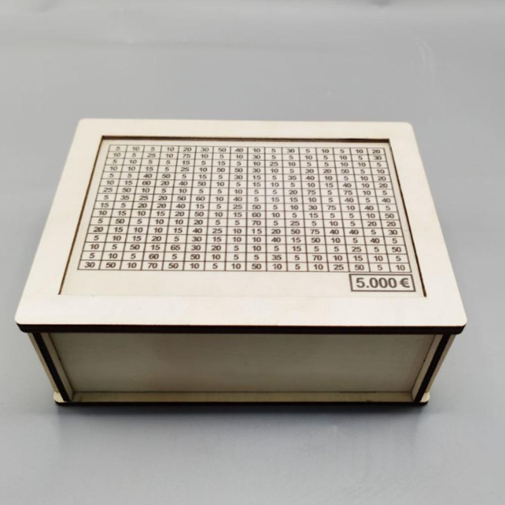 Wooden Money Box Handmade Money Saving Box Home Use Piggy Bank  Helps The Habit of Saving