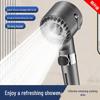 Triple Filtration Multi-Speed Dechlorination Pressurized Shower Head Set