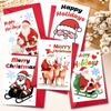 10 Cartoon Christmas Greeting Card Envelopes Set With A Variety Of Creative Christmas Greeting Cards
