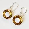 A+ CERTIFIED Natural 72.65 Ct 7 Color Alex Round Cut Gemstone Earring Pair MY.ER-32-NS