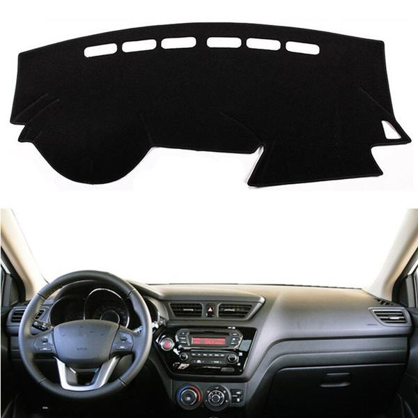 For  Rio 3 2012 2013 2014 2015 2016 2017 Dashboard Cover Pad Mat Sun Shade Instrument Carpet Car Protector Accessories