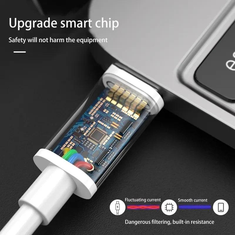100W USB-C To USB-C Fast Charging PD Cable for iPhone 15 Pro Max iPad Air 5 Macbook Huawei Mate 60 Samsung Type C To Type C Cord