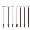 150mm 1.5-6mm Hex Head Screwdriver Bits 1/4 Hex Magnetic Screwdriver Drill Bits Screw Driver Wrench Drill Bits Power Tool Parts