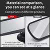 Rear View Mirror Suction Cup Rearview Mirror Wide Angle Hidden Aromatherapy 360 Degrees  Adjustment Angle Rear View
