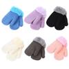 Thick Kids Gloves Plus Velvet Baby Gloves Keep Finger Warm Warm Mittens  Baby Kids